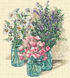 35122 Трио полевых цветов (Wildflower Trio), Dimensions