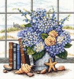 35166 Гортензия и ракушки (Hydrangeas and Shells), Dimensions