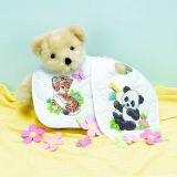73066 Детские нагрудники "Тигренок" и "Панда" (Baby Animals Bibs), Dimensions