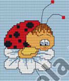 B064 Божья коровка на ромашке, Luca-S