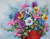 39019 Анютины глазки (Pansy Profusion), Dimensions