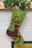 72-08165 Носок "Изысканный Олень" (Ornate Deer Stocking), Dimensions