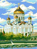 SP-1011 Храм Христа Спасителя, Алмазная Мозаика