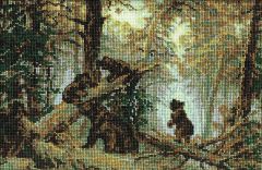 536 И. Шишкин Утро в сосновом лесу, Риолис