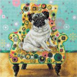M268 Интерьерные собачки - Мопс (Interior dogs - Pug), RTO