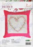 PB103 Подушка Сердце из роз, Luca-S