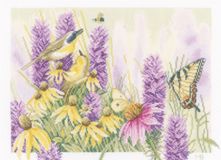 PN-0147541 Бабочки и эхинацея (Butterfly bush and echinacea), Lanarte