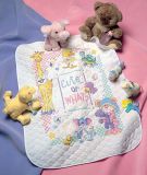 72724 Одеяло детское "Зверята" (Cute…Or What? Baby Quilt), Dimensions