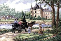 03790 Леди Шато (M'Lady's Chateau), Dimensions