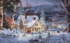 70-08862 Зимняя тишина (Winter's Hush), Dimensions