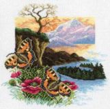 M126 Из серии "Бабочки". Крапивница (Butterflies Collection. Small Tortoiseshell), RTO