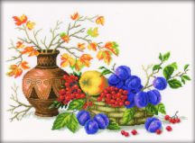 M188 Чаша со сливой (Basket with Plum), RTO