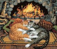 72-120007 Кошки у Камина (All Burned Out), Dimensions