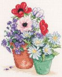 PCE0502 Садовые цветы в горшках (Garden Pots), Anchor