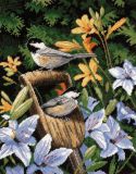 20068 Синицы и лилии (Chickadees and Lilies), Dimensions