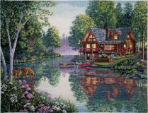 35183 Хижина у реки (Cabin Fever), Dimensions