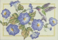 65059 Колибри и вьюнок (Hummingbird and Morning Glories), Dimensions
