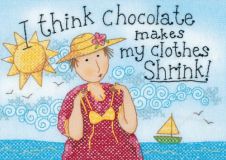 65084 Шоколад уменьшает мою одежду (Chocolate Shrinks My Clothes), Dimensions