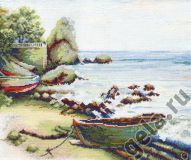 02.010.06 "Лодка" по картине А.Маркина, Марья Искусница