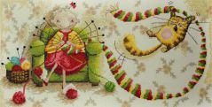 15.001.16 "Любимое занятие" Elina Ellis illustration, Марья Искусница