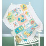 73473 Одеяло "Пэчворк (лоскутное одеяло) для малыша" (Patchwork Baby Quilt), Dimensions