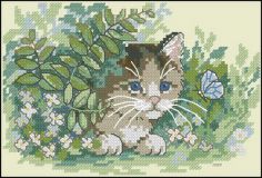 06957 Котенок и бабочка (Kitten and Butt), Dimensions