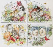 35154 Котята и времена года (Four Seasons Kittens), Dimensions