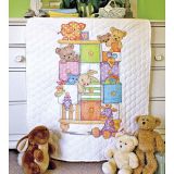 73537 Одеяло "Детские Вещички" (Baby Drawers Quilt), Dimensions