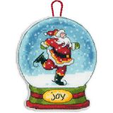 70-08905 Орнамент "Да прибудет веселье" (Joy Snow Globe Ornament), Dimensions