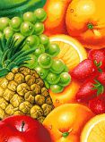 484 Фрукты, Алмазная Мозаика