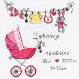 1417 Детская метрика "С дочкой", Риолис