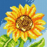 1077 Подсолнух, Алмазная Мозаика