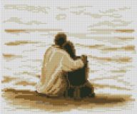 1121 На берегу моря, Алмазная Мозаика