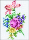 C107 Букетик с розой (Posy with Rose), RTO