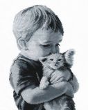 551 Малыш с котенком, Овен