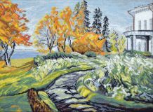 656 Осень в усадьбе. Жуковский, Овен