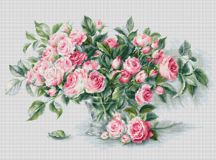 BL22866 Букет чайных роз, Luca-S