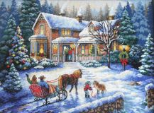 08733 Домой на праздники (Coming Home for the Holidays), Dimensions