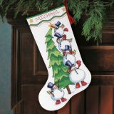 08820 Украшение Ёлки (Trimming the Tree Stocking), Dimensions