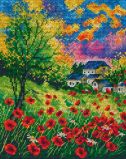 M624 Маки, убегающие в горизонт (Run away poppies), RTO